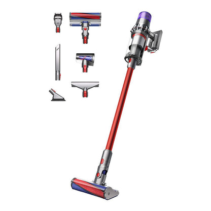 Dyson V11 Fluffy Kabelloser Staubsauger (Nickel/Rot)