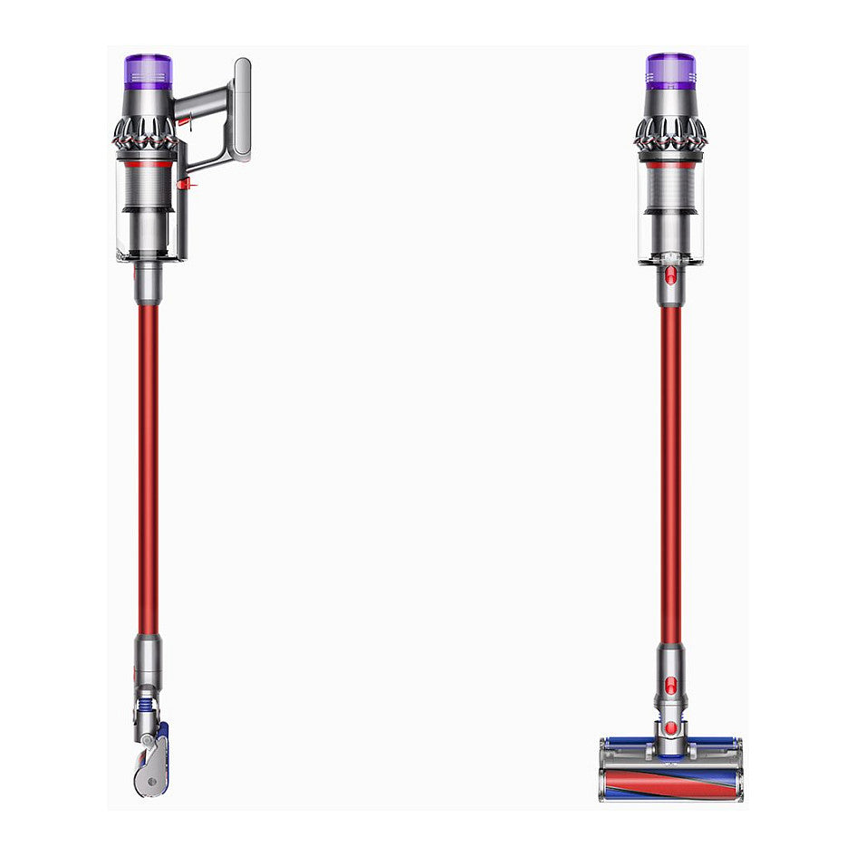 Dyson V11 Fluffy Kabelloser Staubsauger (Nickel/Rot)
