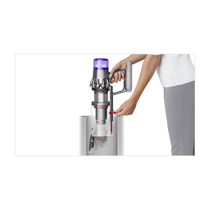 Dyson V11 Fluffy Kabelloser Staubsauger (Nickel/Rot)