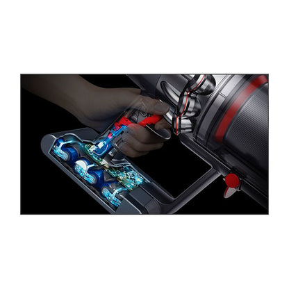 Dyson V11 Fluffy Kabelloser Staubsauger (Nickel/Rot)