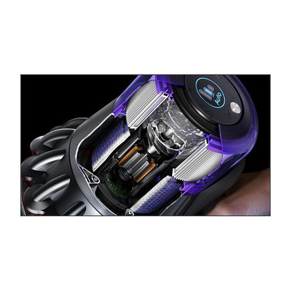 Dyson V11 Fluffy Kabelloser Staubsauger (Nickel/Rot)