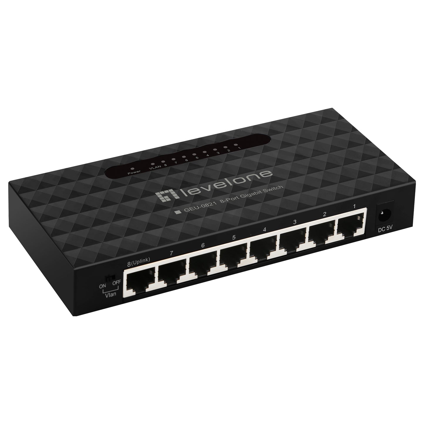 Switch 8x GE GEU-0821 Kunststoff