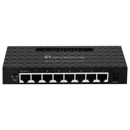 Switch 8x GE GEU-0821 Kunststoff