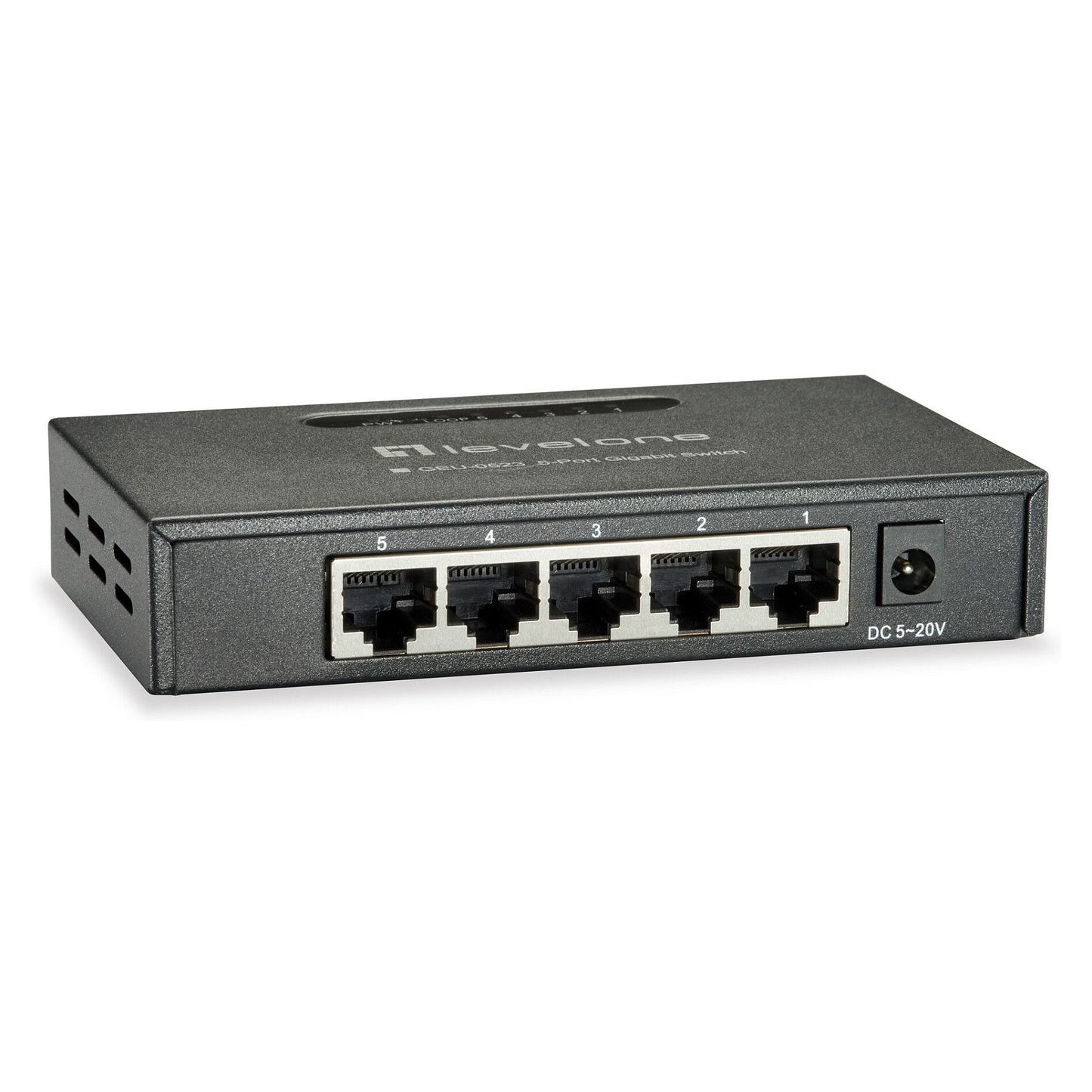 Switch 5x GE GEU-0523 Metall