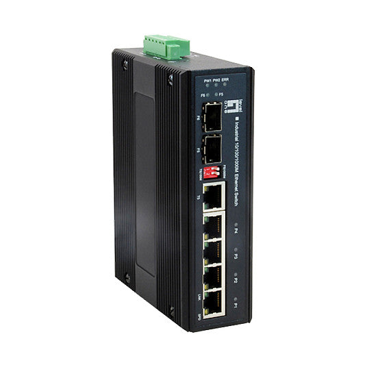 Switch 4x GE IES-0600 2xGSFP