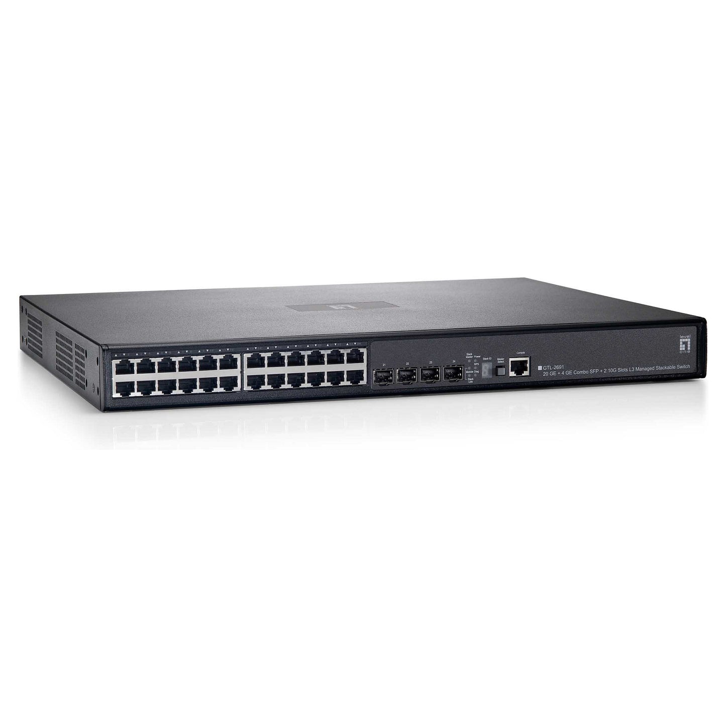 Switch 24x GE GTL-2691 2xGE 4xGSFP+19"