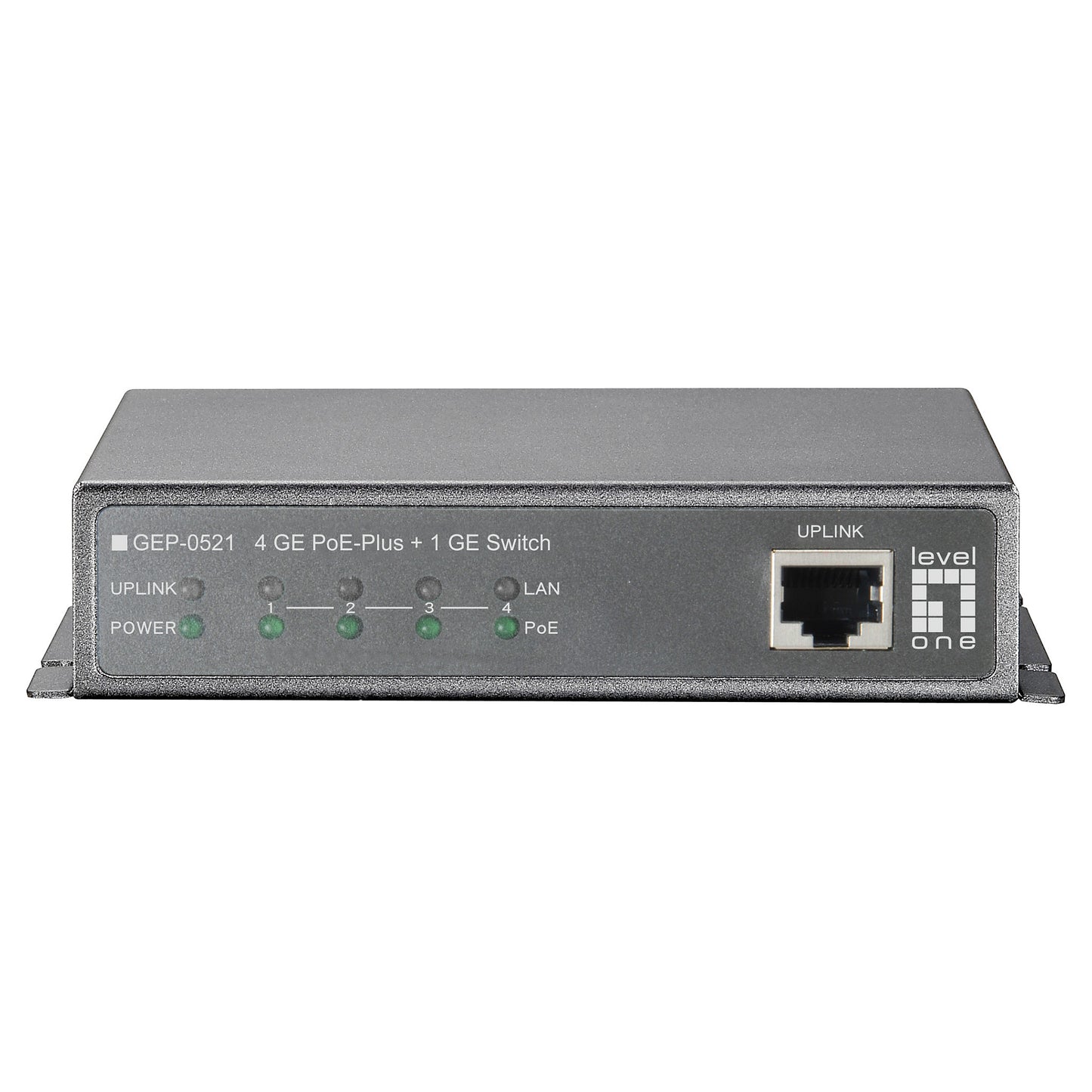 Switch 4x GE GEP-0521 115W 4xPoE+