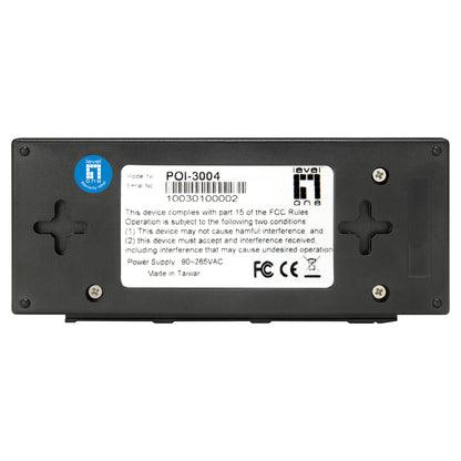 2x FE PoE-Injektor Adapter POI-3004 30.0W PoE
