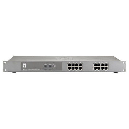 Switch 16x FE FEP-1612W150 19" 150W 16xPoE+