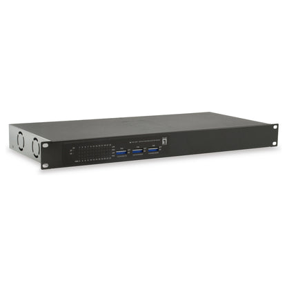 Switch 24x FE FGP-2601 2xGE 19" 150W 24xPoE