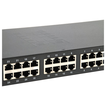 Switch 24x FE FGP-2601 2xGE 19" 150W 24xPoE