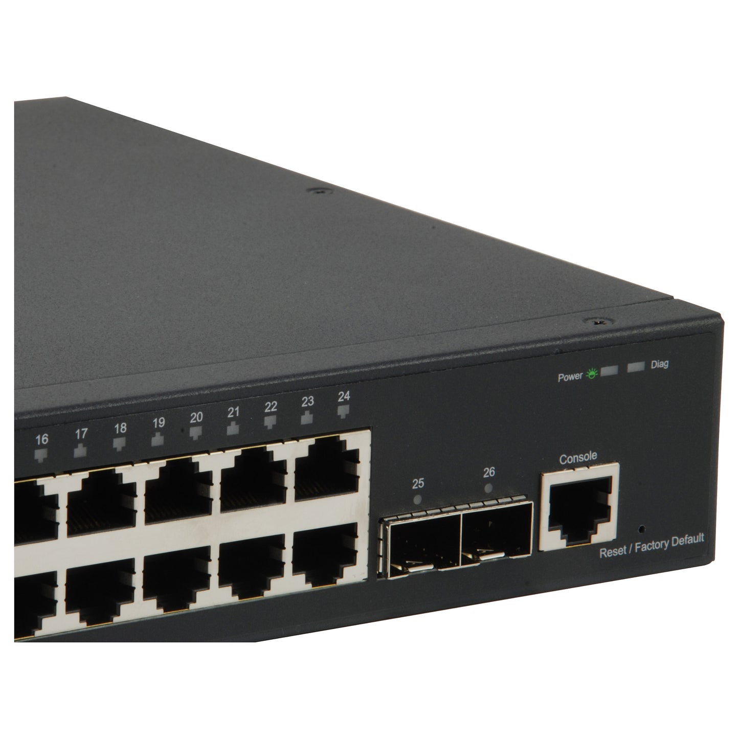 Switch 24x GE GTL-2661 2x10GSFP+19"