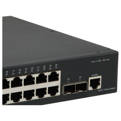 Switch 24x GE GTL-2661 2x10GSFP+19"