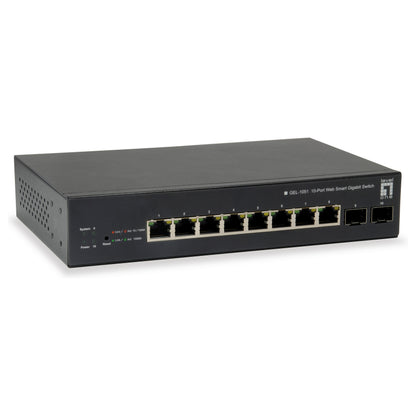 Switch 8x GE GEP-1051 2xGSFP 70W 8xPoE