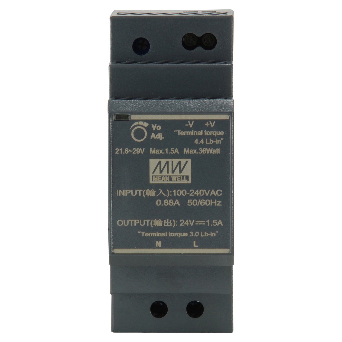 ind. Netzteil POW-2411 24VDC 30W DIN-Schiene