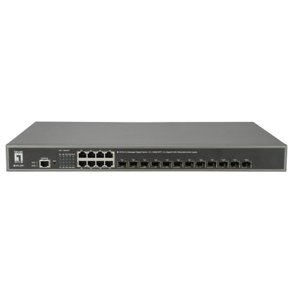 Switch 8x GE GTL-2091 12x10GSFP+19"