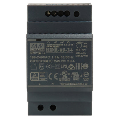 ind. Netzteil POW-2421 24VDC 60W DIN-Schiene