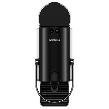DeLonghi Kaffeemaschine Nespresso Pixie EN127.BL *silber/schwarz*
