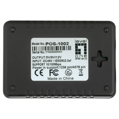 Splitter POS-1002 1x GE PoE