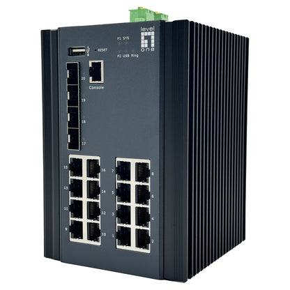 Switch 20x GE IGU-2071 16x 1GbE.4x 2.5GbE SFP sw