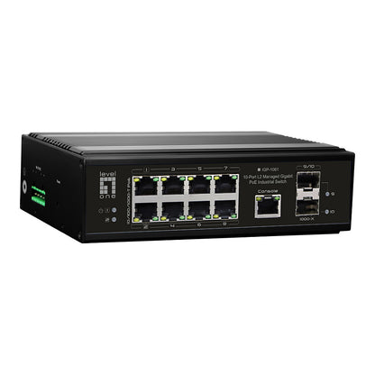 Switch 8x GE IGP-1061 2xGSFP 240W 8xPoE+