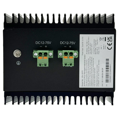 Switch 20x GE IGU-2072 8x 1GbE.8x 2.5GbE SFP sw