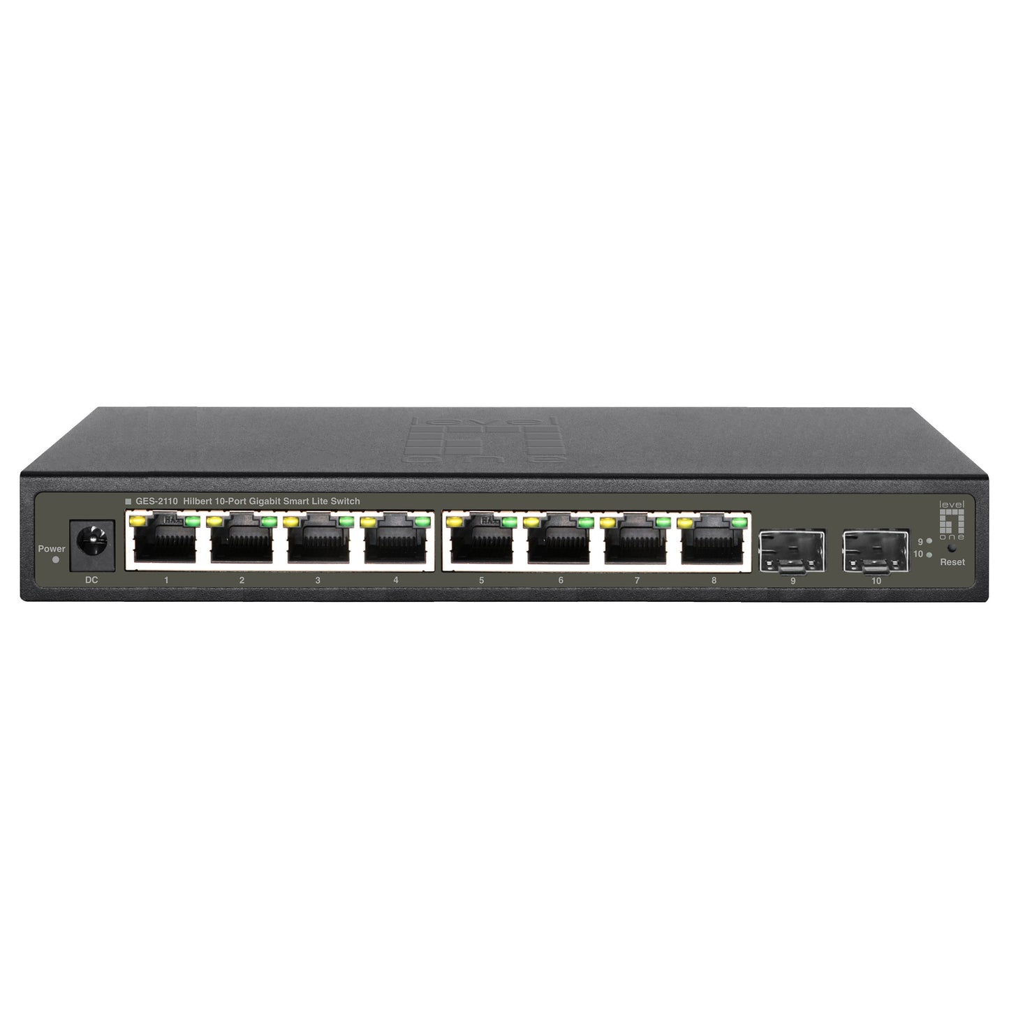 Switch 8x GE GES-2110 2xGSFP Hilbert