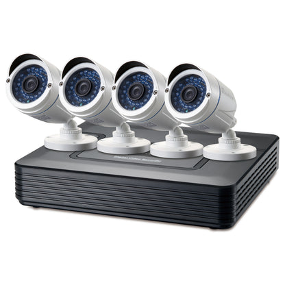 CCTV 8-Kanal Fix Out H.264 IR 4xCam inkl.
