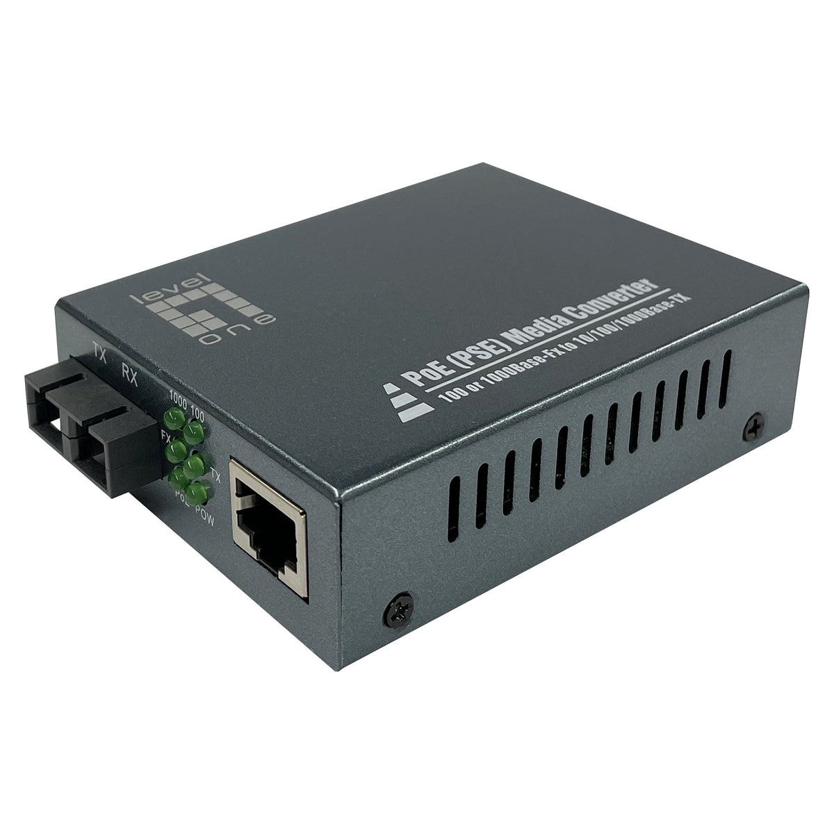 Konverter GVT-2014 10/100/1000T>RJ45 to SC SM PSE
