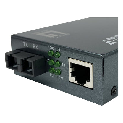 Konverter GVT-2014 10/100/1000T>RJ45 to SC SM PSE