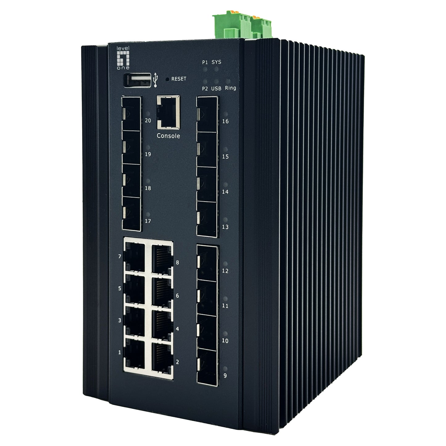 Switch 20x GE IGX-2072 8x 1GbE.8x 2.5GbE SFP+ sw