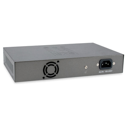 Switch 10x GE GEP-1221 2xGSFP 19" 150W 8xPoE+