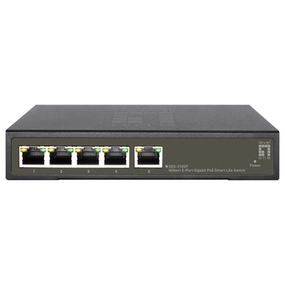 Switch 5x GE GES-2105P Hilbert 60W 4xPoE+
