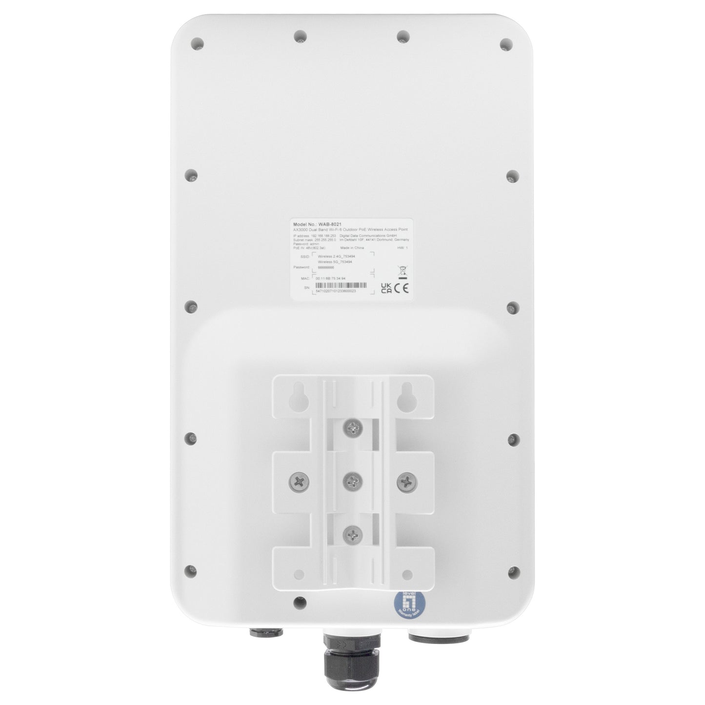 WLAN Access Point outdoor PoE DualBand AX3000 WiFi6
