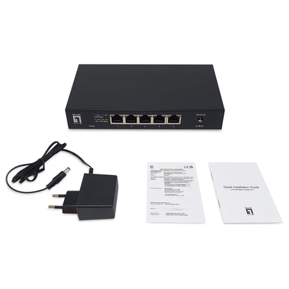 Switch 5x GE GEU-0525 2.5GbE 100/1000Mbps sw