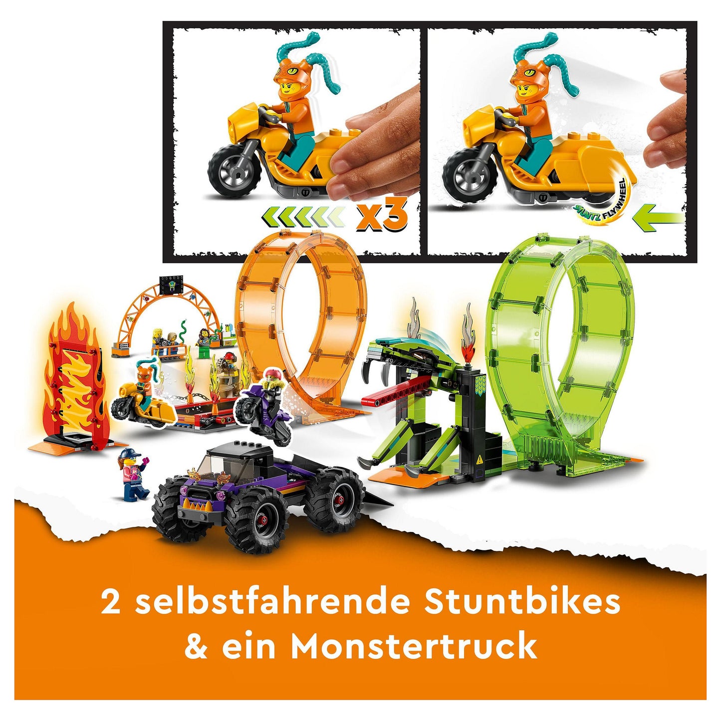 LEGO City - Große Stuntshow-Doppellooping
