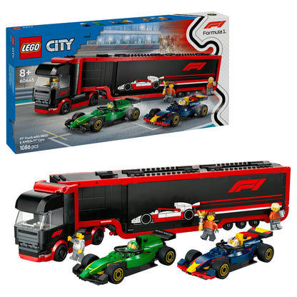 LEGO City - F1 Transporter mit RB20 & AMR24 Rennautos