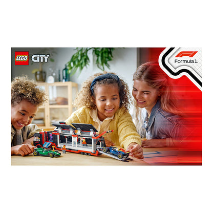 LEGO City - F1 Transporter mit RB20 & AMR24 Rennautos