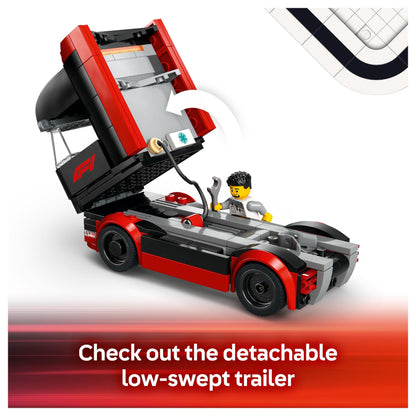 LEGO City - F1 Transporter mit RB20 & AMR24 Rennautos