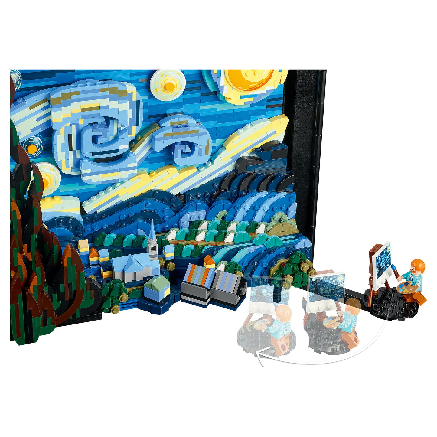 LEGO Ideas - Vincent van Gogh - Sternennacht