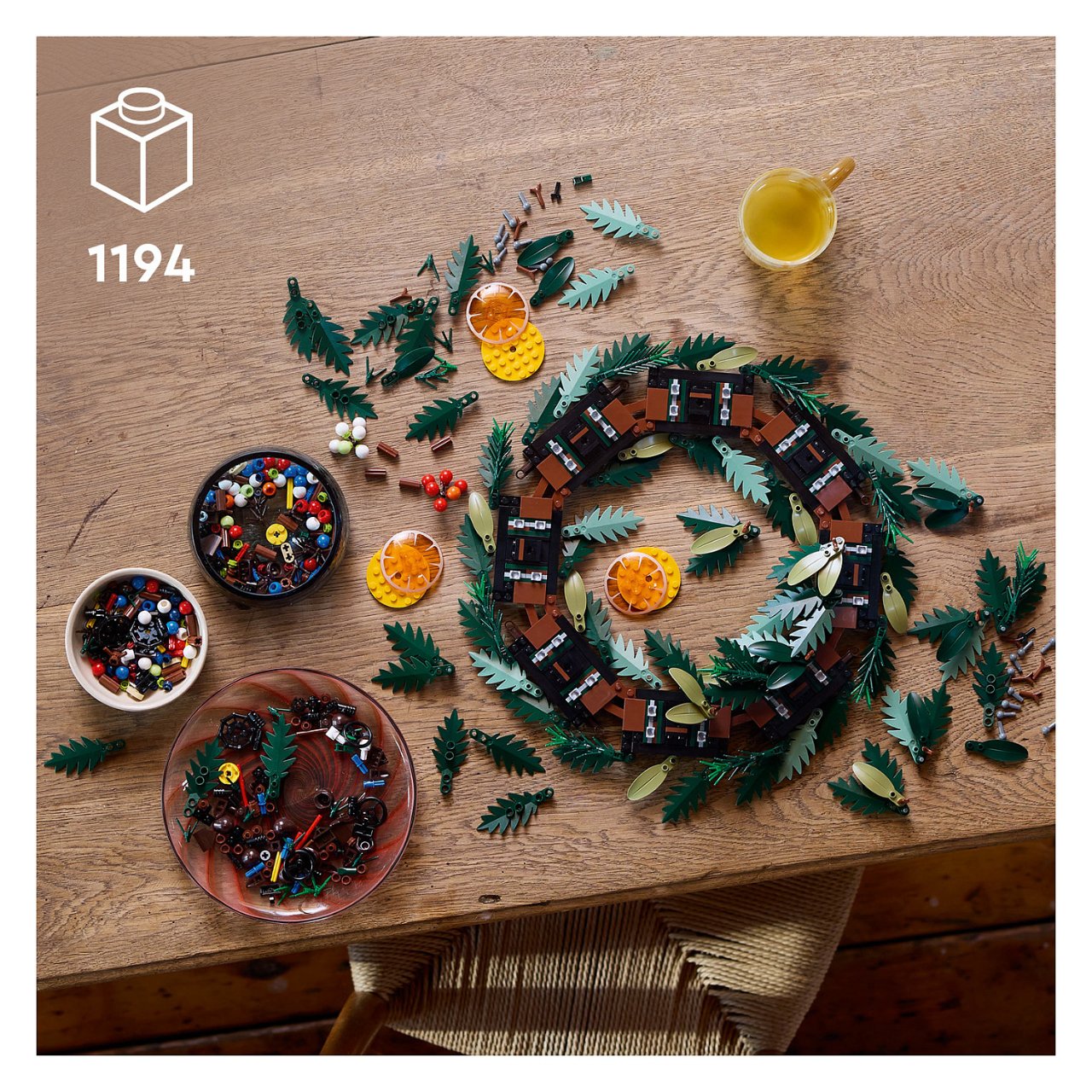 LEGO Art - Weihnachtskranz