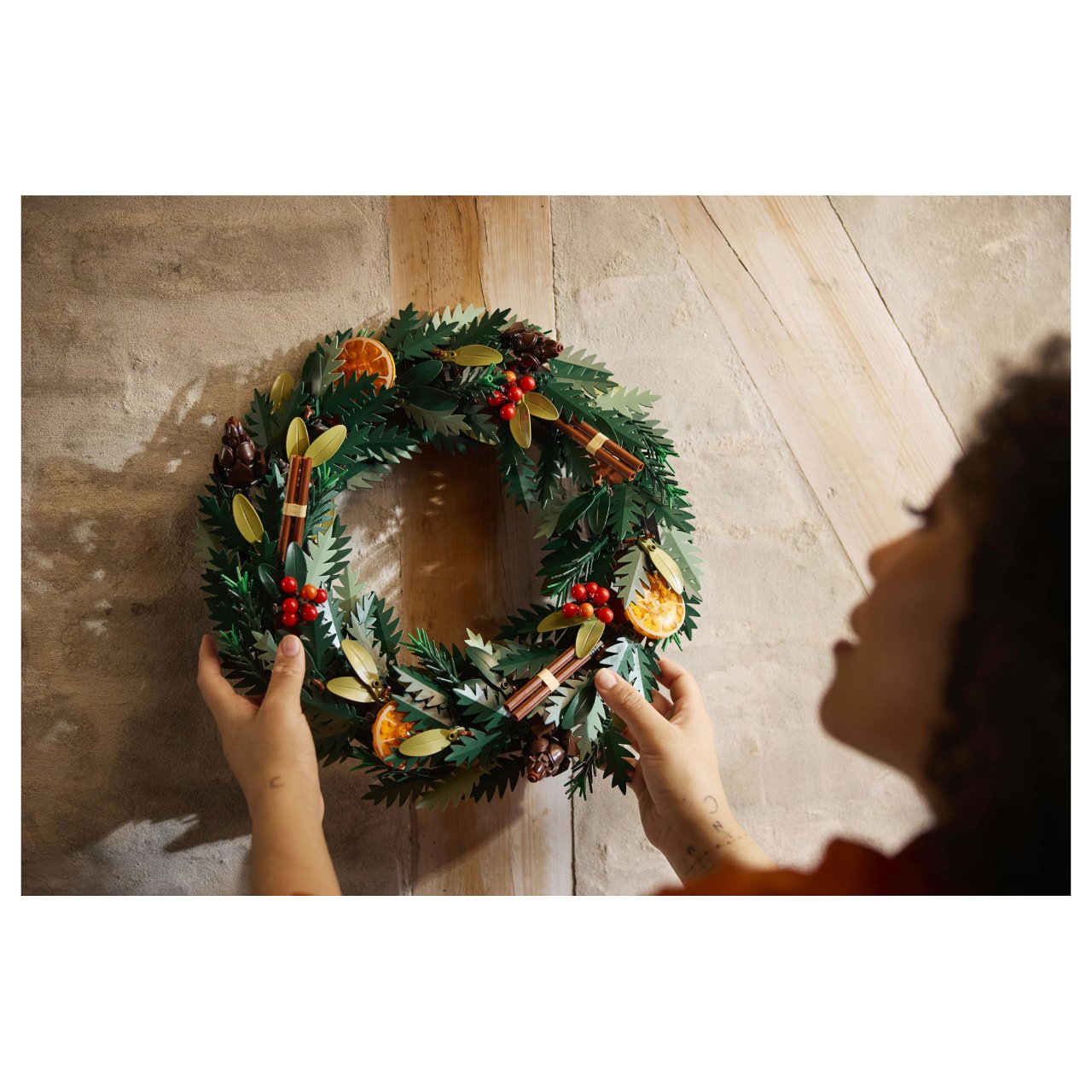 LEGO Art - Weihnachtskranz