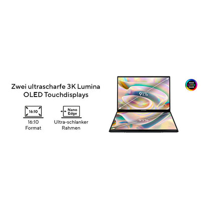 ASUS ZenBook Duo 14" U9-285H 32 2TB UX8406CA-PZ068X W11P