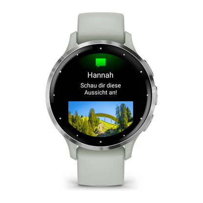 Garmin Venu 3S salbeigrau/silber