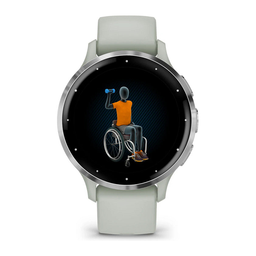 Garmin Venu 3S salbeigrau/silber