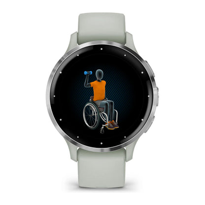 Garmin Venu 3S salbeigrau/silber