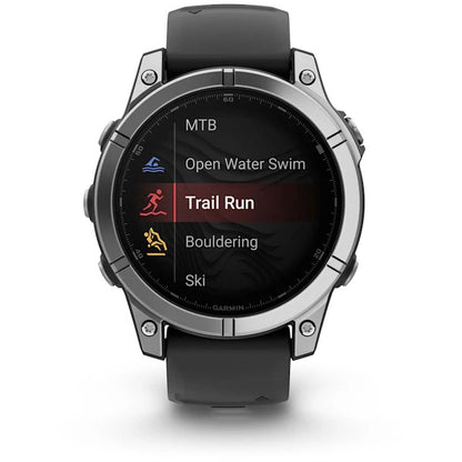 Garmin fenix E (47mm) schwarz/silber