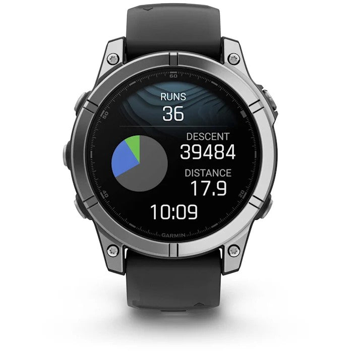 Garmin fenix E (47mm) schwarz/silber