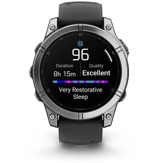 Garmin fenix E (47mm) schwarz/silber