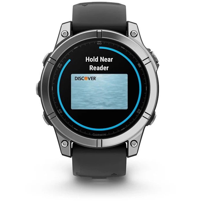 Garmin fenix E (47mm) schwarz/silber